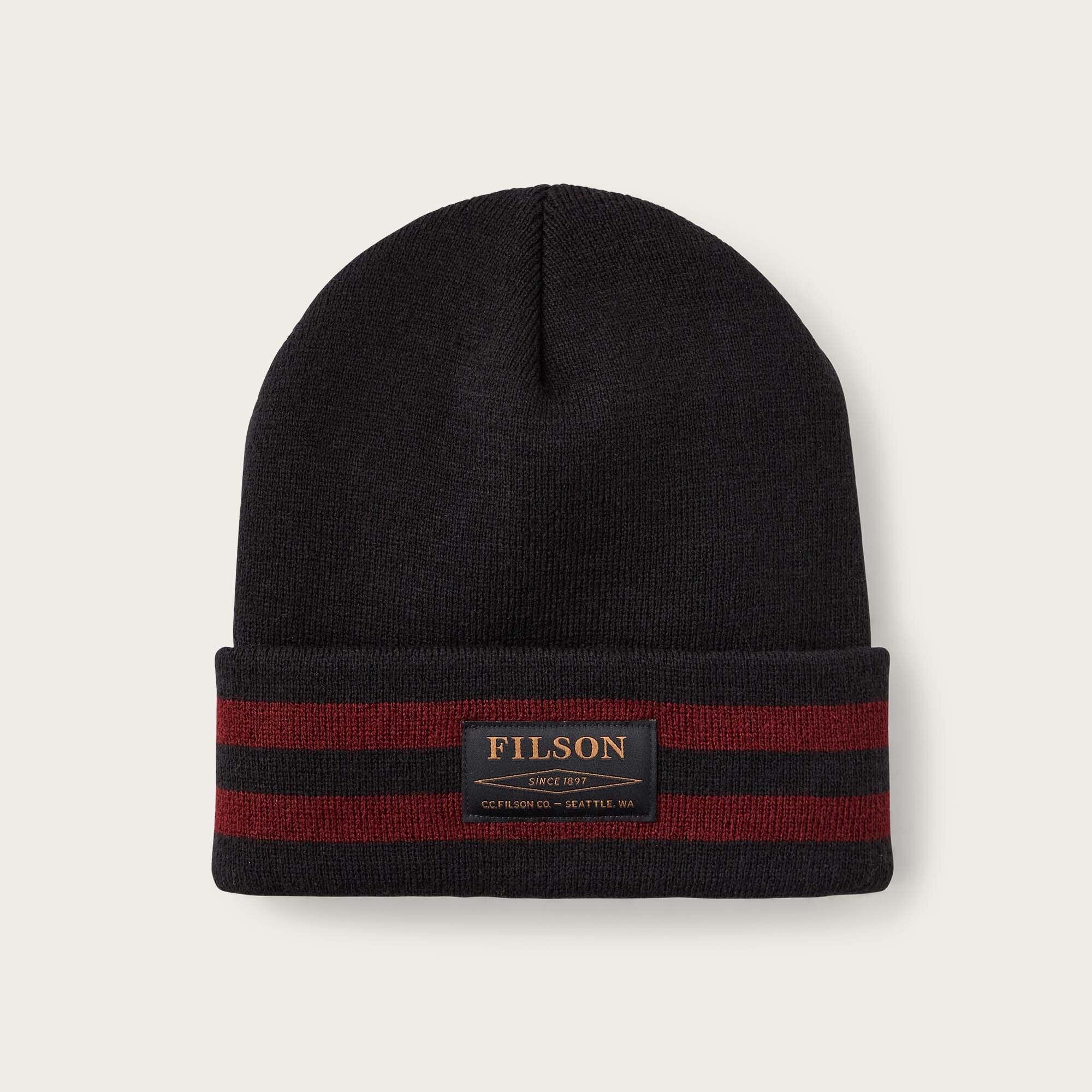 Ballard watch cap by Filson Charcoal sequoia Gray