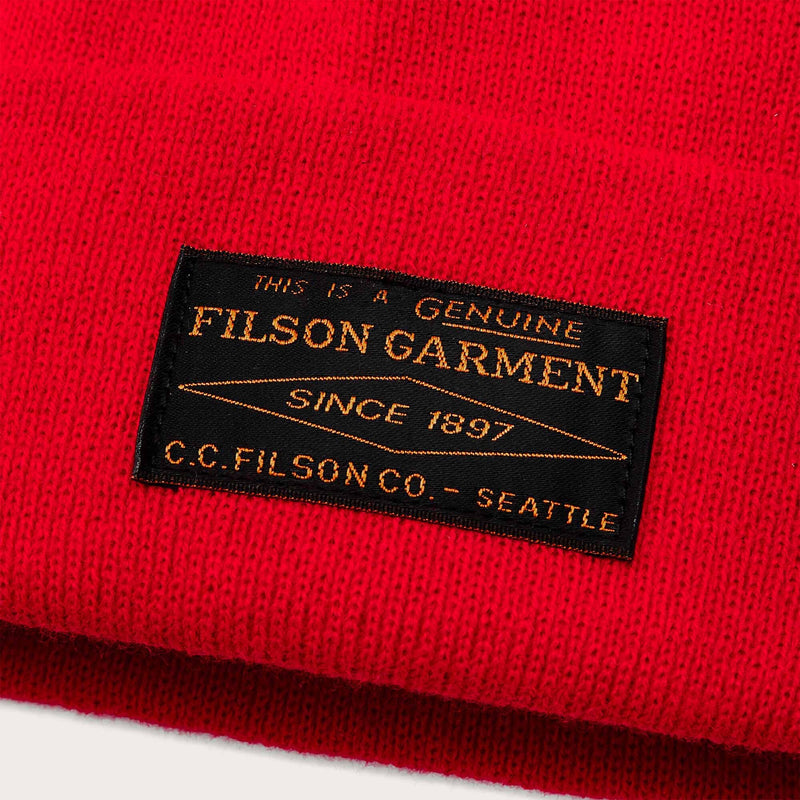 Ballard watch cap von Filson | Red (Red)