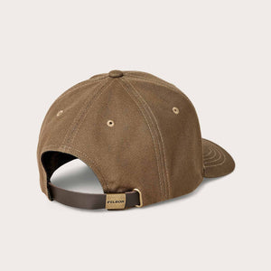 Dry tin cloth logger cap von Filson | Marsh olive s (Brown)