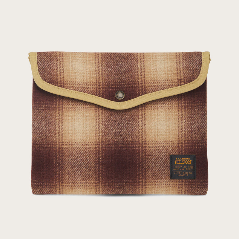 Mackinaw wool pouch ipad von Filson | Brown tan ombr (Brown)