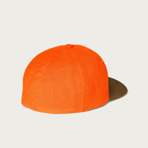 Insulated blaze/tin cloth cap von Filson | Desert tan / blaze o (Orange)