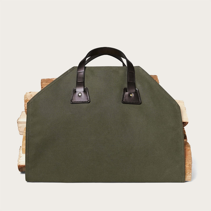 Rugged twill log carrier by Filson | Otter green (Green)