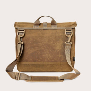 Surveyor messenger bag von Filson | Dark tan / flame (Orange)