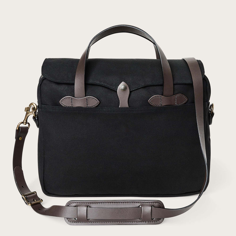 Rugged twill original briefcase by Filson | Black (Black)