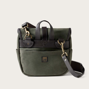 Rugged twill small field bag by Filson | Otter green (Green)