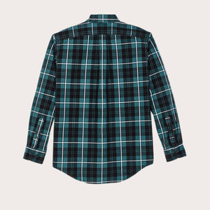 Lightweight alaskan guide shirt di Filson | Blue / faded black / white pla (Blue)