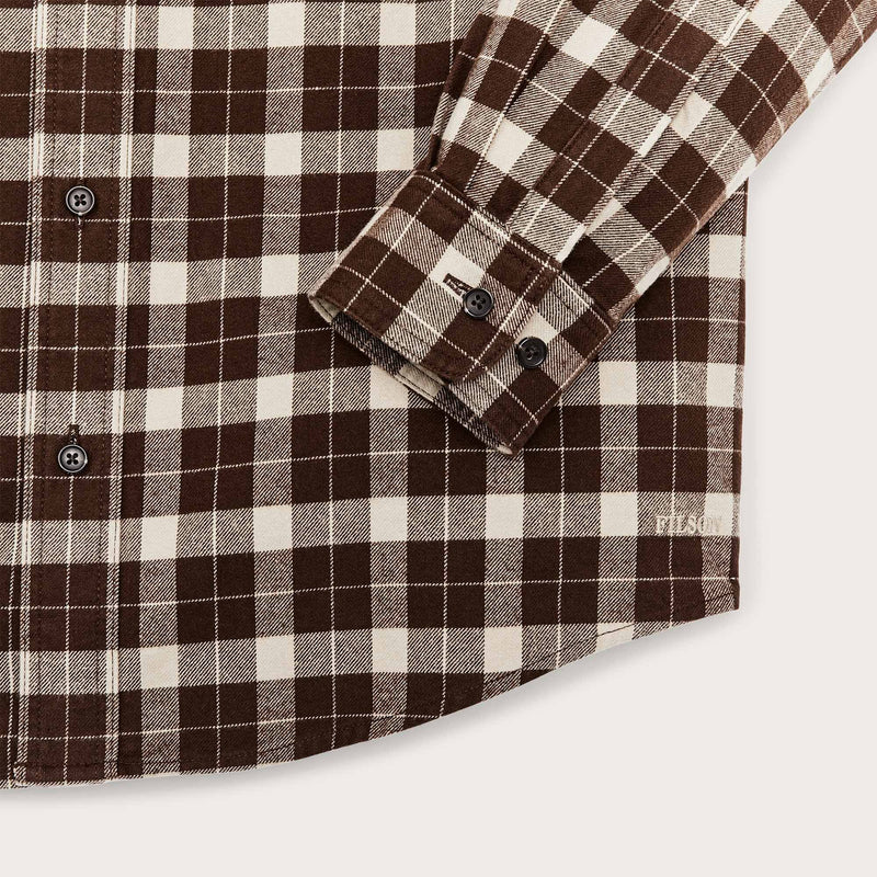 Alaskan guide shirt von Filson | Brown cream p (Brown)