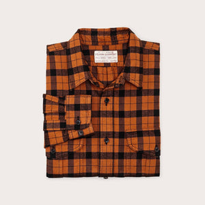 Alaskan guide shirt von Filson | Pecan black p (Orange)