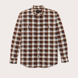 Field flannel shirt von Filson | Brown gray pl (Multicolor)