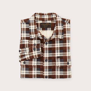 Field flannel shirt von Filson | Brown gray pl (Multicolor)