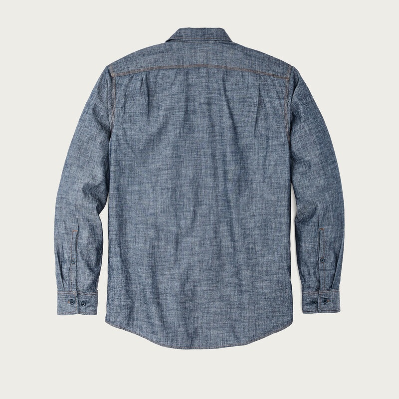 Chambray cpo shirt von Filson | Rinsed indigo chambray (Blue)