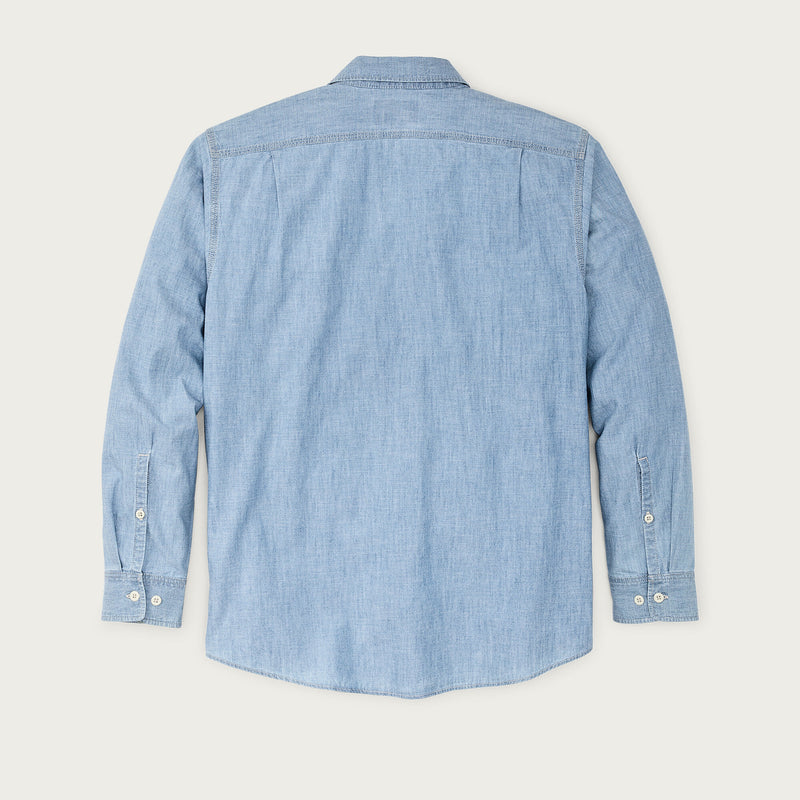 Chambray cpo shirt von Filson | Light indigo chambray (Blue)