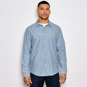 Chambray cpo shirt von Filson | Light indigo chambray (Blue)