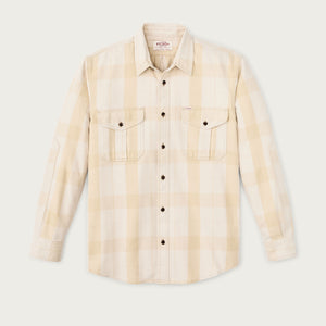 Vintage wash alaskan guide shirt di Filson | Light gray / khaki p (Yellow)