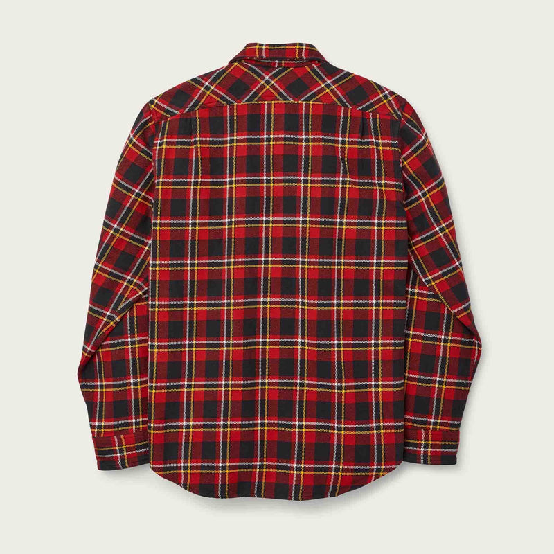 Vintage flannel work shirt di Filson | Red /black / gold (Red)