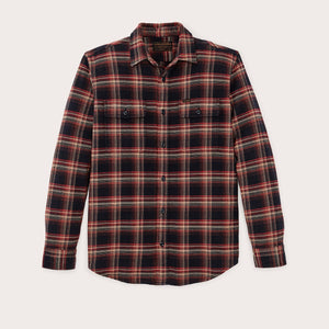 Vintage flannel work shirt von Filson | Black rust (Multicolor)