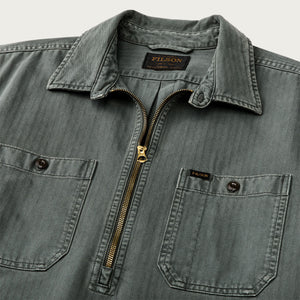 Short sleeve mechanic shirt von Filson | Gravel (Gray)