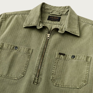 Short sleeve mechanic shirt von Filson | Moss (Green)