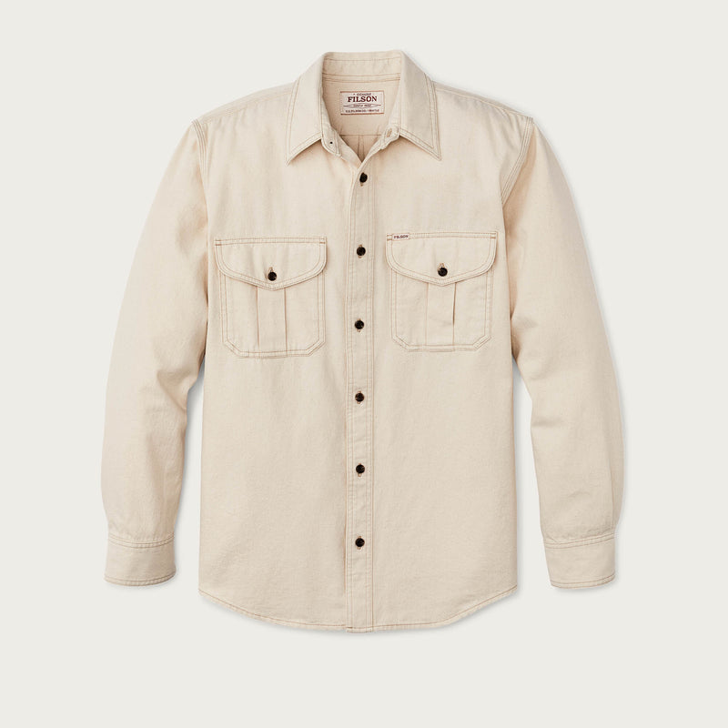 Natural twill guide shirt von Filson | Natural seed (Beige)