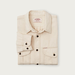 Natural twill guide shirt von Filson | Natural seed (Beige)