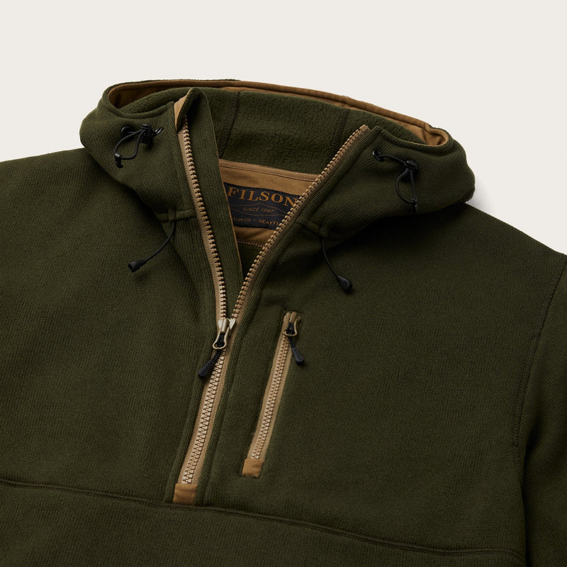 Ridgeway fleece pullover von Filson | Dark forest (Green)