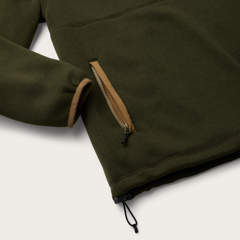 Ridgeway fleece pullover von Filson | Dark forest (Green)