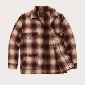 Mackinaw wool cruiser jacket by Filson | Brown / tan ombre (Brown)