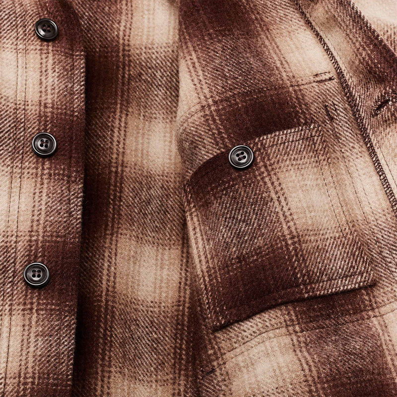 Mackinaw wool cruiser jacket von Filson | Brown tan omb (Brown)