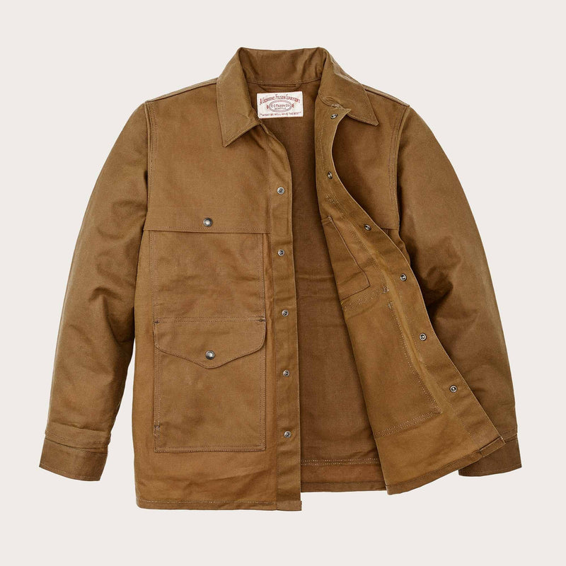 Tin cloth cruiser jacket von Filson | Dark tan (Beige)