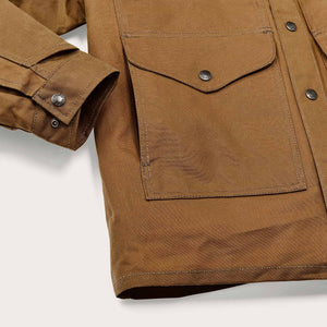 Tin cloth cruiser jacket von Filson | Dark tan (Beige)