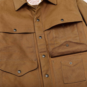 Tin cloth cruiser jacket von Filson | Dark tan (Beige)