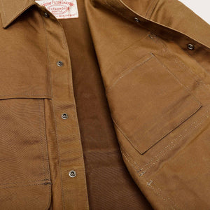 Tin cloth cruiser jacket von Filson | Dark tan (Beige)