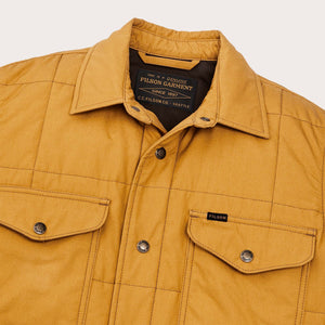 Cover cloth quilted jac-shirt by Filson | Yellow ochre (Yellow)