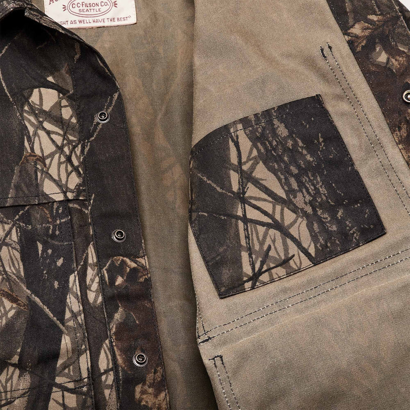 Tin cloth cruiser jacket von Filson | Realtree hardwoods camo (Brown)