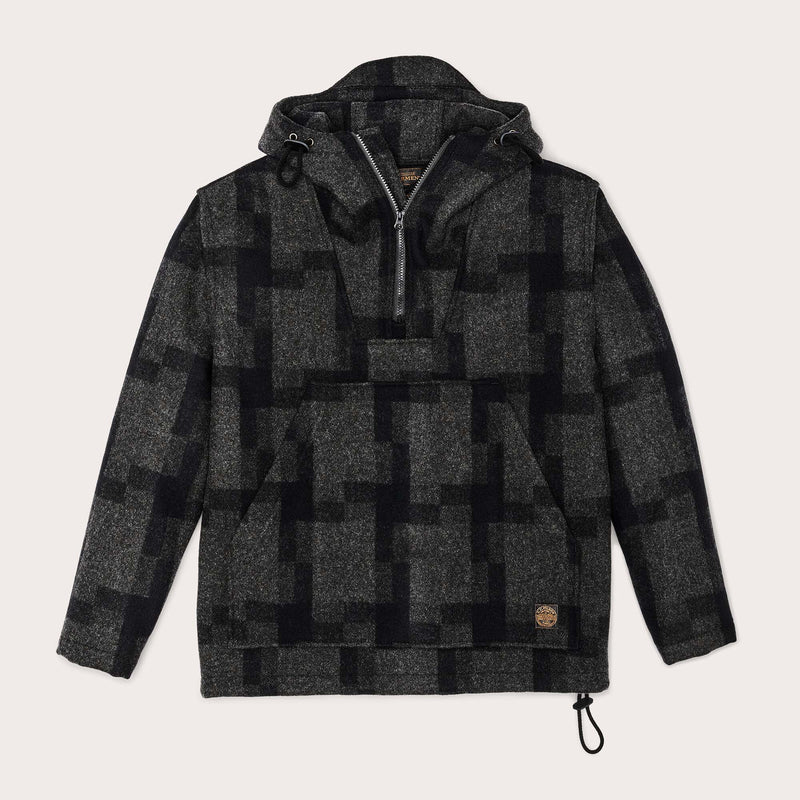 Mackinaw wool anorak di Filson | Charcoal blac (Gray)