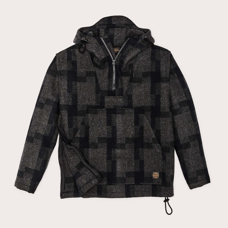 Mackinaw wool anorak di Filson | Charcoal blac (Gray)