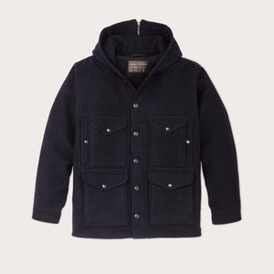 Mackinaw wool hooded cruiser jacket di Filson | Dark navy (Blue)