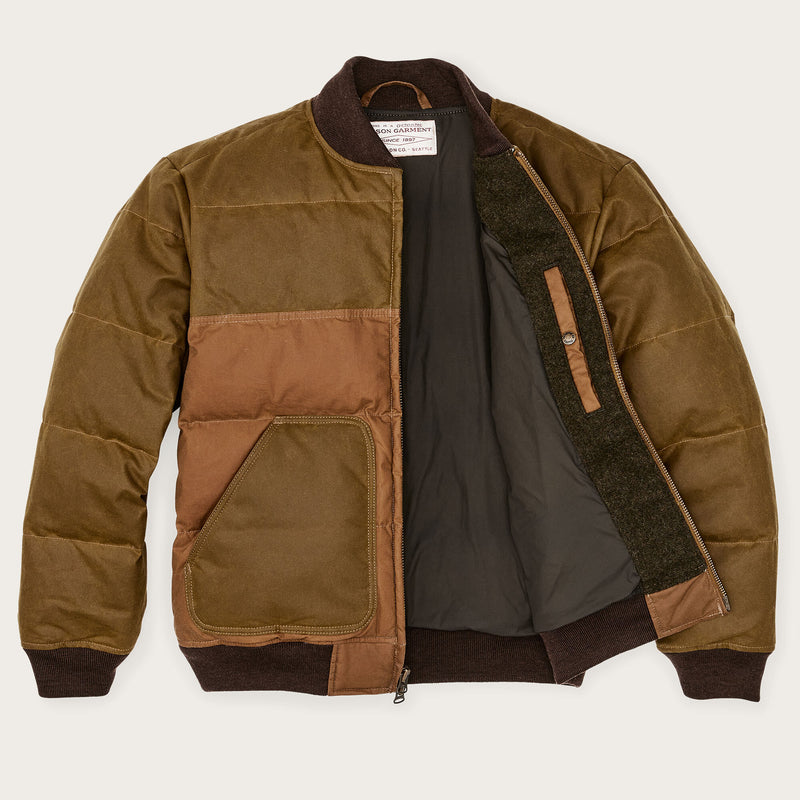 Down bomber jacket von Filson | Dark tan (Beige)