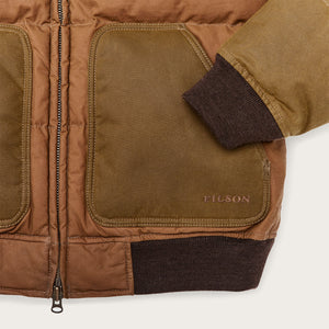 Down bomber jacket von Filson | Dark tan (Beige)