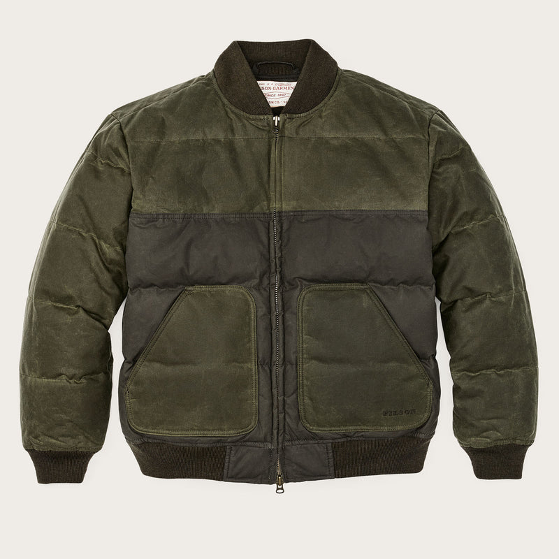 Down bomber jacket von Filson | Otter green (Green)