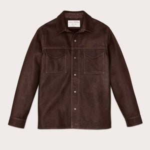 Full grain leather jac-shirt di Filson | Brown (Brown)