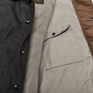 Tin cloth hunting jacket by Filson | Cinder (Gray)