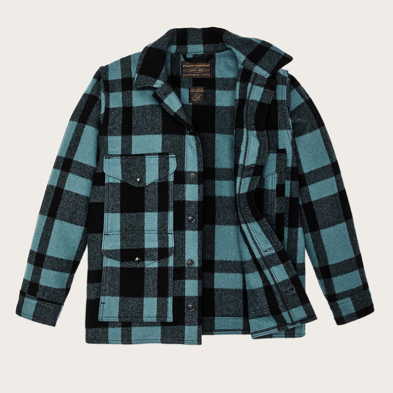 Chris stapleton signature mackinaw cruiser by Filson | Faded blue / black h (Blue)