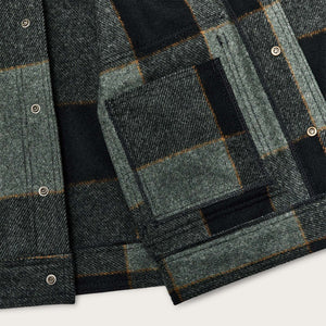 Mackinaw wool work jacket di Filson | Graystone black (Gray)