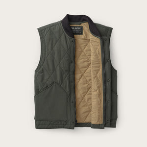 Quilted pack vest von Filson | Dark otter green (Green)