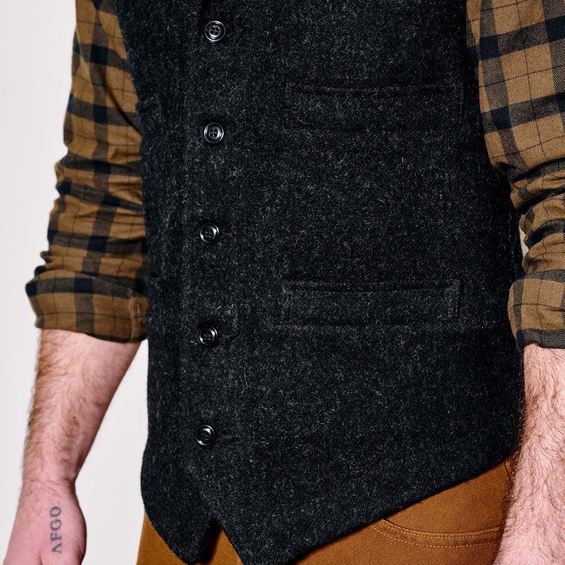 Western vest von Filson | Charcoal (Gray)