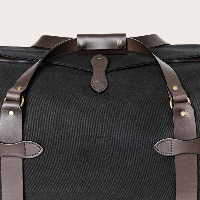 Medium rugged twill duffle bag by Filson | Black (Black)