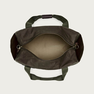 Tin cloth medium duffle bag di Filson | Otter green (Green)