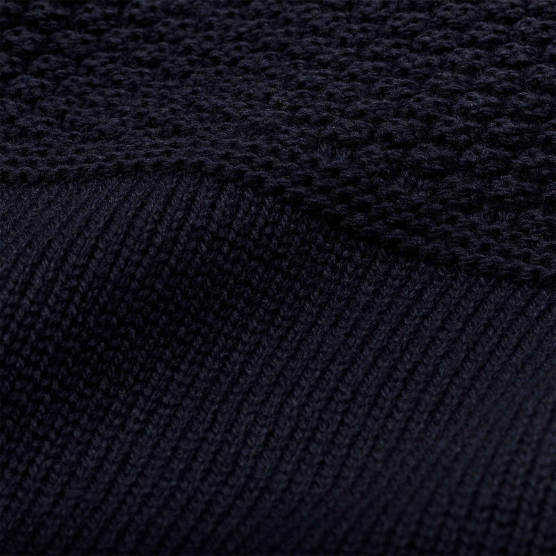 Wool roll neck fisherman's sweater von Filson | Navy (Blue)