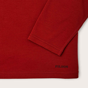 280g merino wool crewneck von Filson | Red oak (Red)